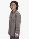 Sobrecamisa Quiksilver Mohab Washed Twill - Chocolate brown