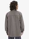 Sobrecamisa Quiksilver Mohab Washed Twill - Chocolate brown