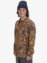 Camisa Quiksilver Motherfly Printed - Almond Desert Checker (cmd6)