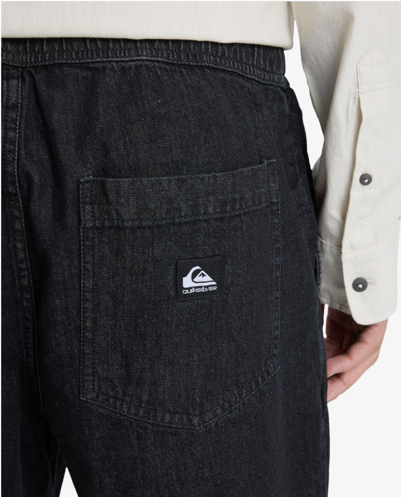 Vaqueros Quiksilver Taxer Regular - Black