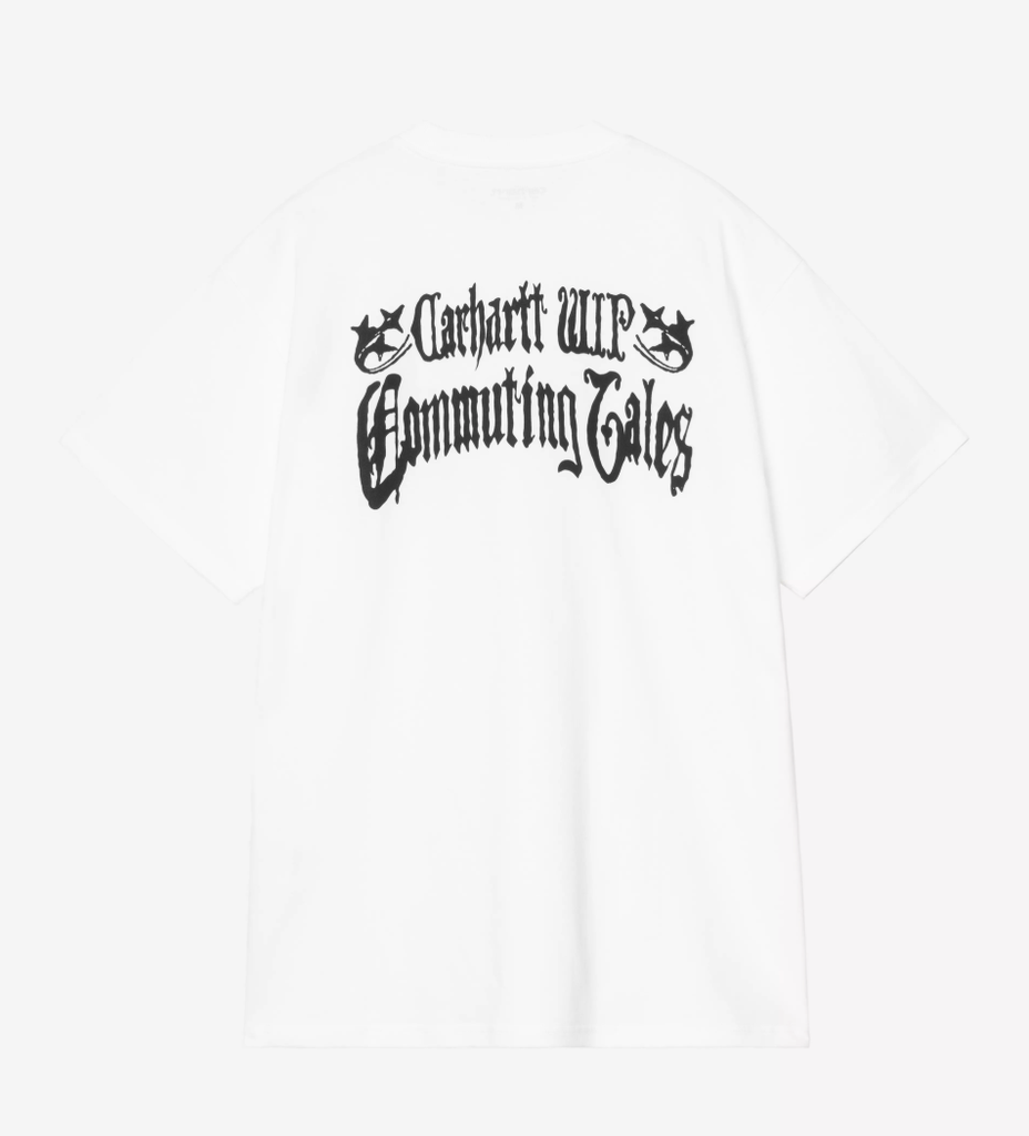Camiseta Carhartt WIP Commuting Tales - White