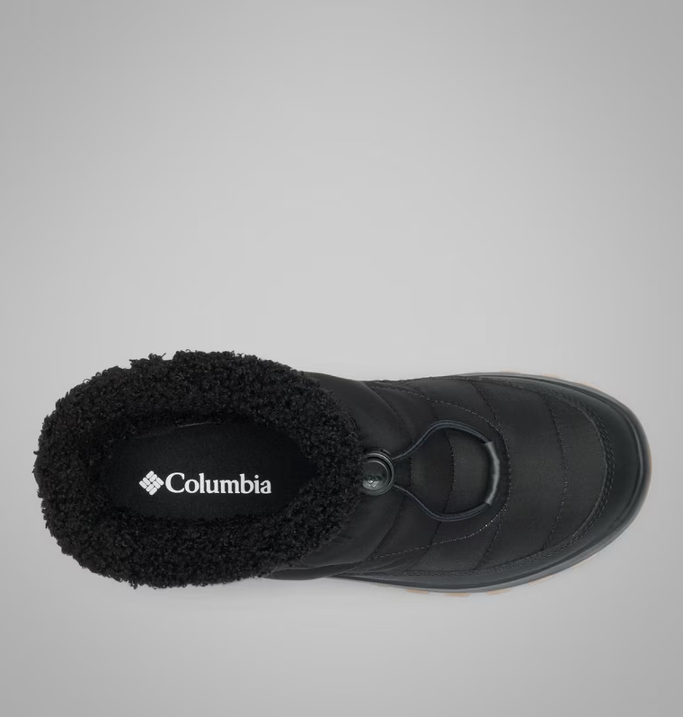 Botas Columbia Snowtrot Shorty - Black/Sea Salt (Mujer)