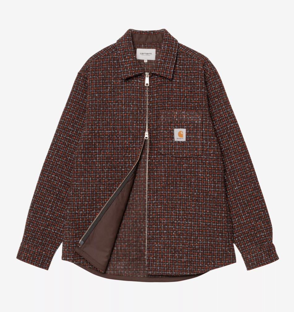 Chaqueta Carhartt WIP Bellamy -Bellamy Check/Tobacco
