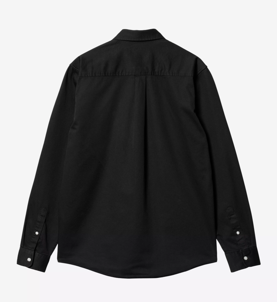 Camisa Carhartt WIP Madison - Black/Wax