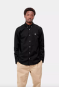 Camisa Carhartt WIP Madison - Black/Wax