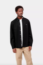 Camisa Carhartt WIP Madison - Black/Wax