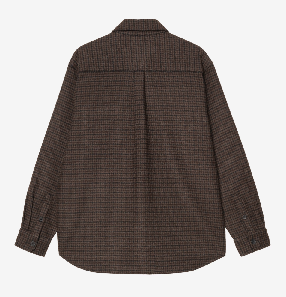 Camisa Carhartt WIP Lowis - Lowis Houndstooth/Vitola Heather