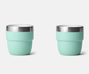 Vasos de Espresso Apilables Yeti Rambler 4 oz (118 ml) - Seafoam