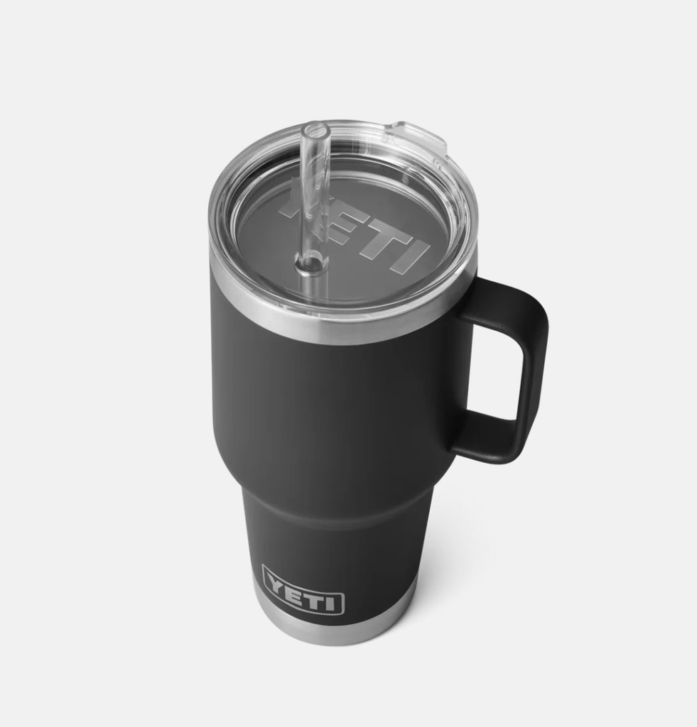 Taza con Pajita Yeti Rambler 35 oz (1 L) - Black