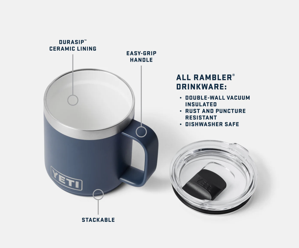 Taza Apilable Yeti Rambler 10 oz (295 ml) - Cherry Blossom