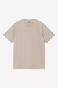 Camiseta Carhartt WIP Vista - Fleur De Sel (garment dyed)