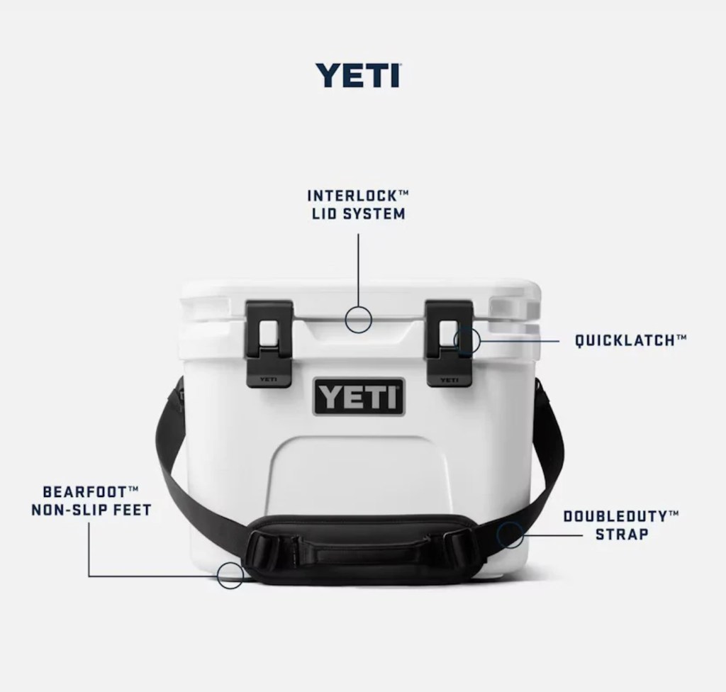 Nevera Portátil Yeti Roadie 15 - Charcoal