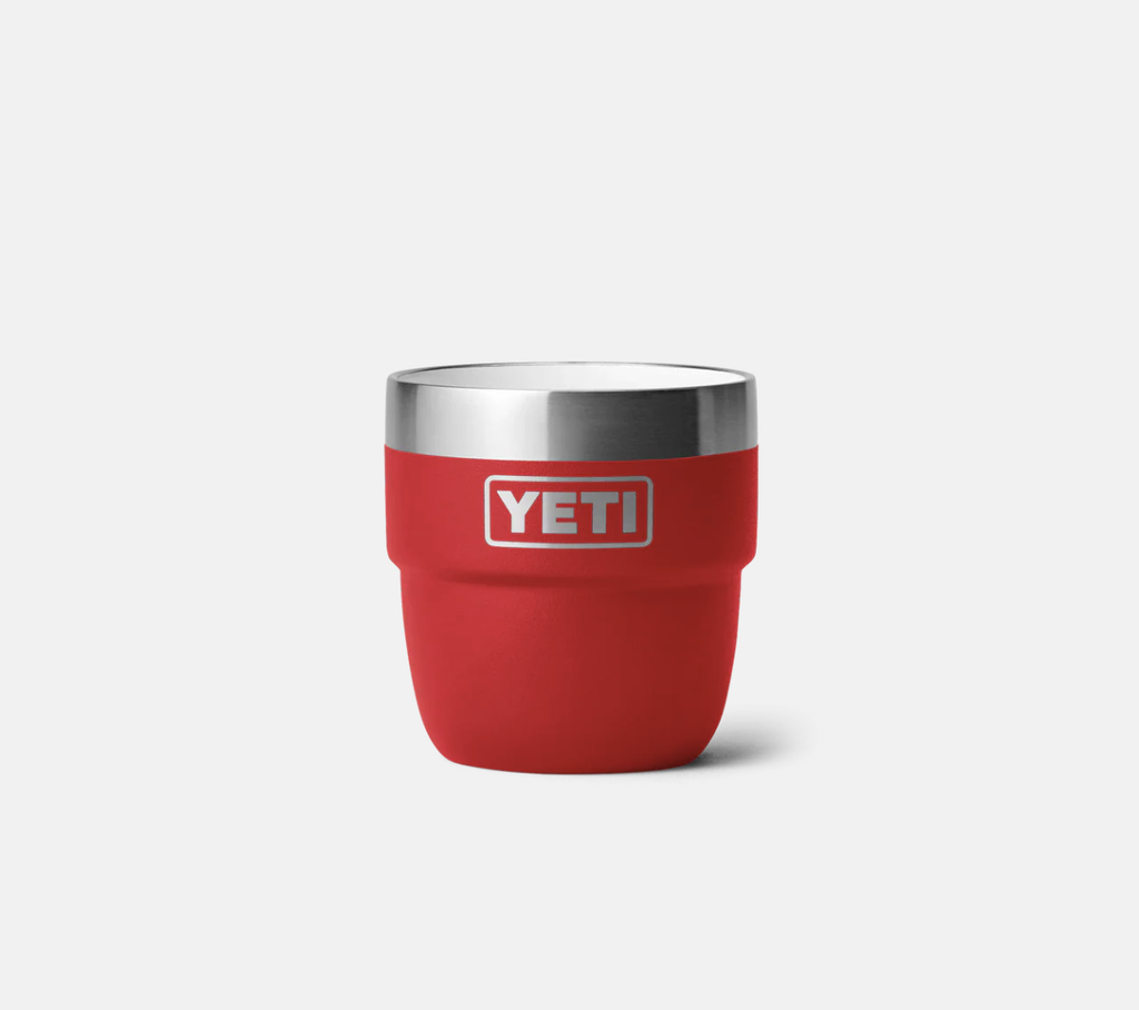 Vasos de Espresso Apilables Yeti Rambler 4 oz (118 ml) - Rescue Red
