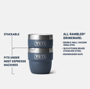 Vasos de Espresso Apilables Yeti Rambler 4 oz (118 ml) - Rescue Red
