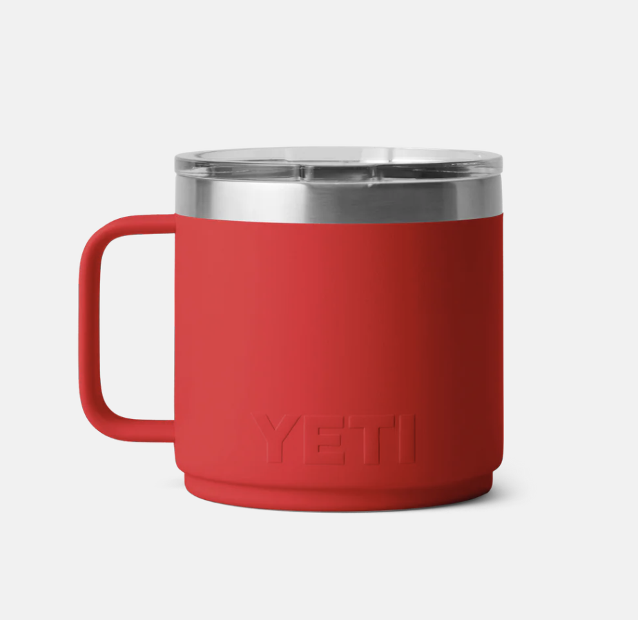 Taza Apilable Yeti Rambler 14 oz (414 ml) - Rescue Red