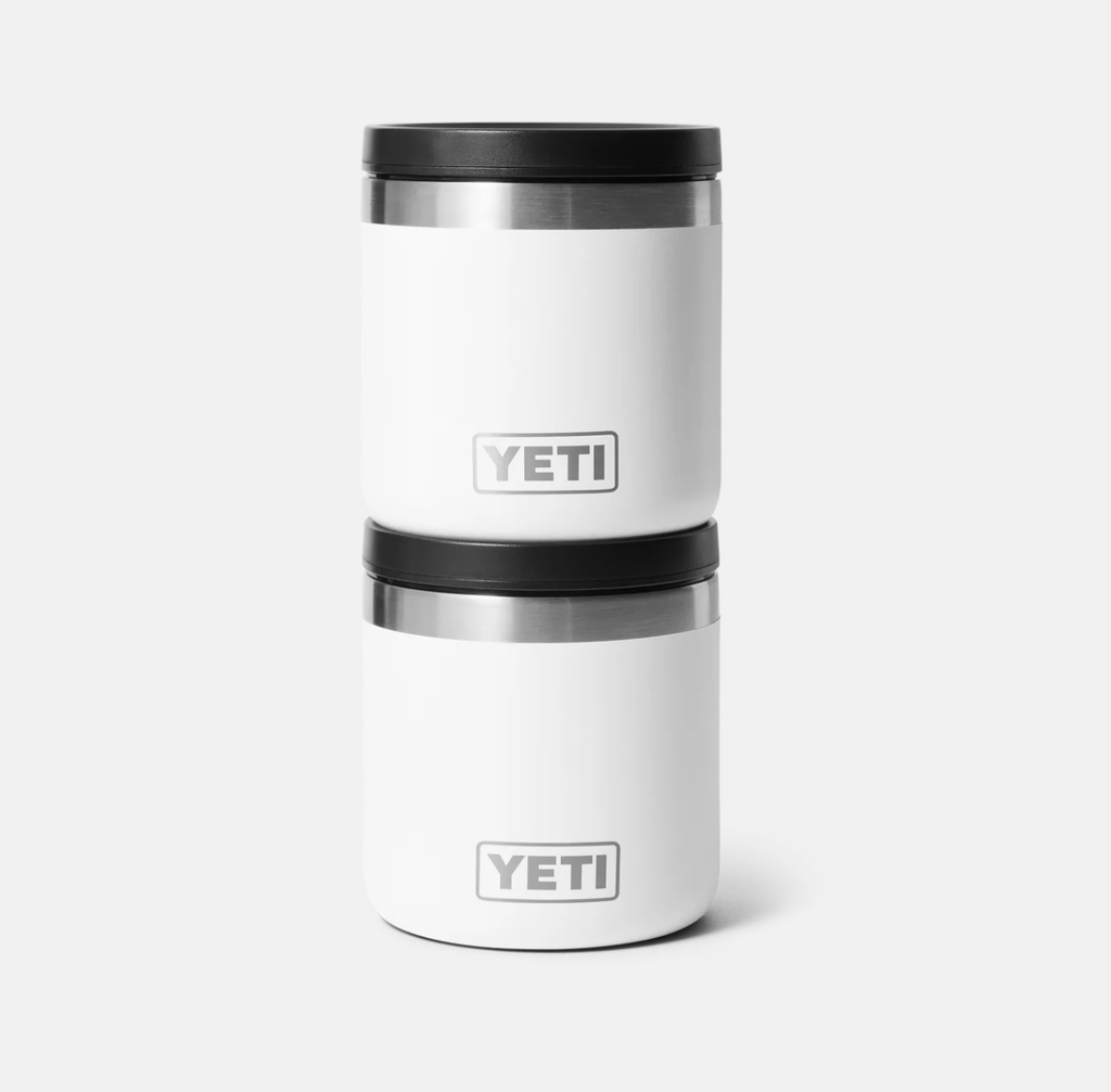 Tupper de comida Aislado Yeti 8 oz (237 ml) - White