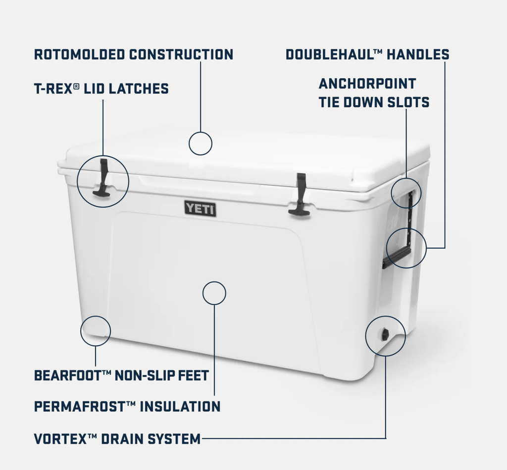 Nevera Portátil Yeti Tundra 210 - White