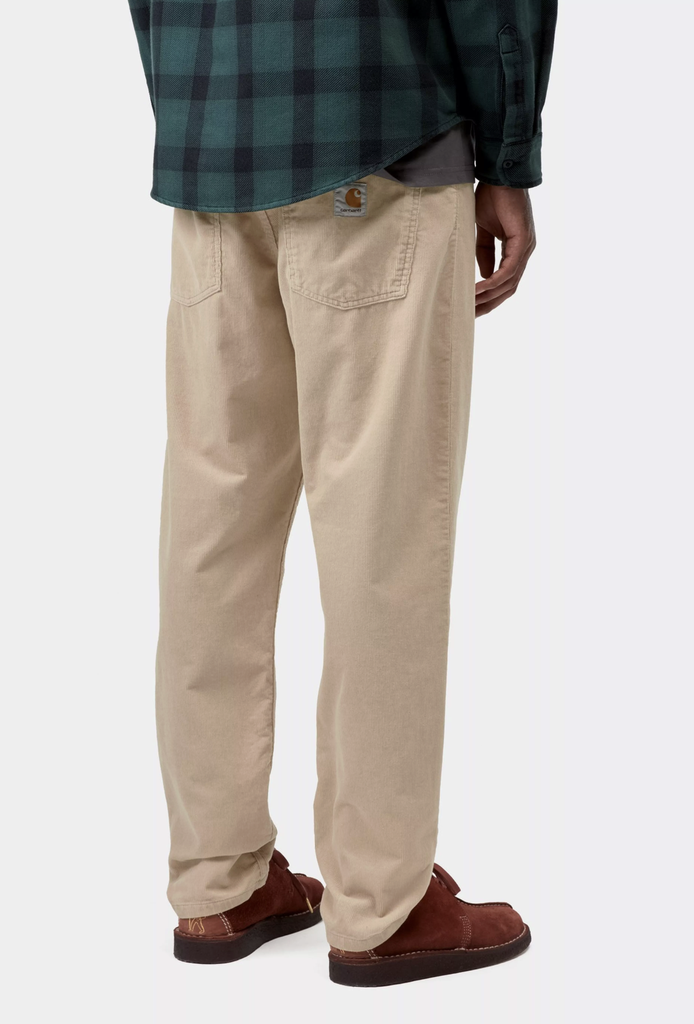 Pantalón de Pana Carhartt WIP Newel - Wall (Rinsed)