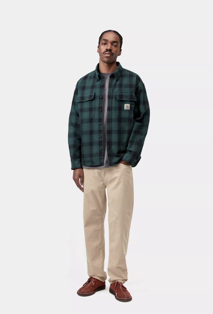 Pantalón de Pana Carhartt WIP Newel - Wall (Rinsed)