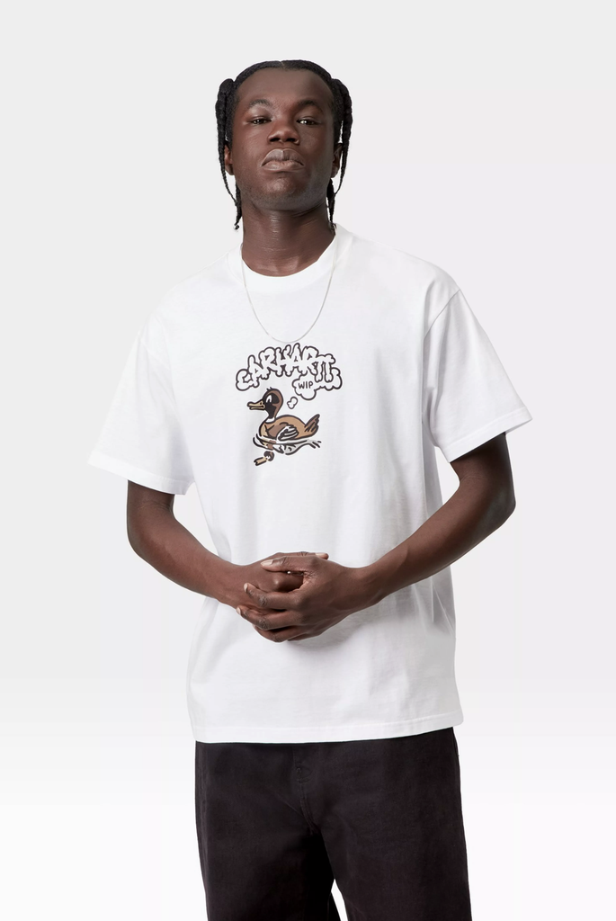 Camiseta Carhartt WIP Duck Duck - White