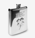 Petaca Carhartt WIP Clover Flask - Silver