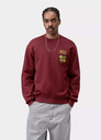Sudadera Carhartt WIP Clover - Marsala