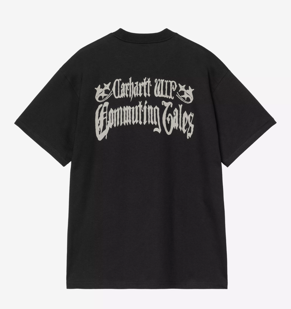 Camiseta Carhartt WIP Commuting Tales - Black