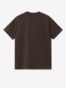 Camiseta Carhartt WIP Chase - Tobacco/Gold