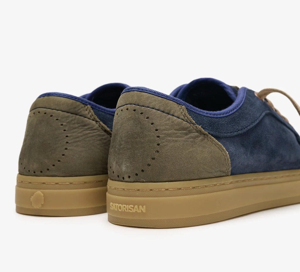 Zapatos Satorisan Heisei Suede - Navy