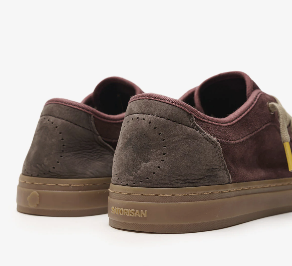 Zapatos Satorisan Heisei Suede - Garnet