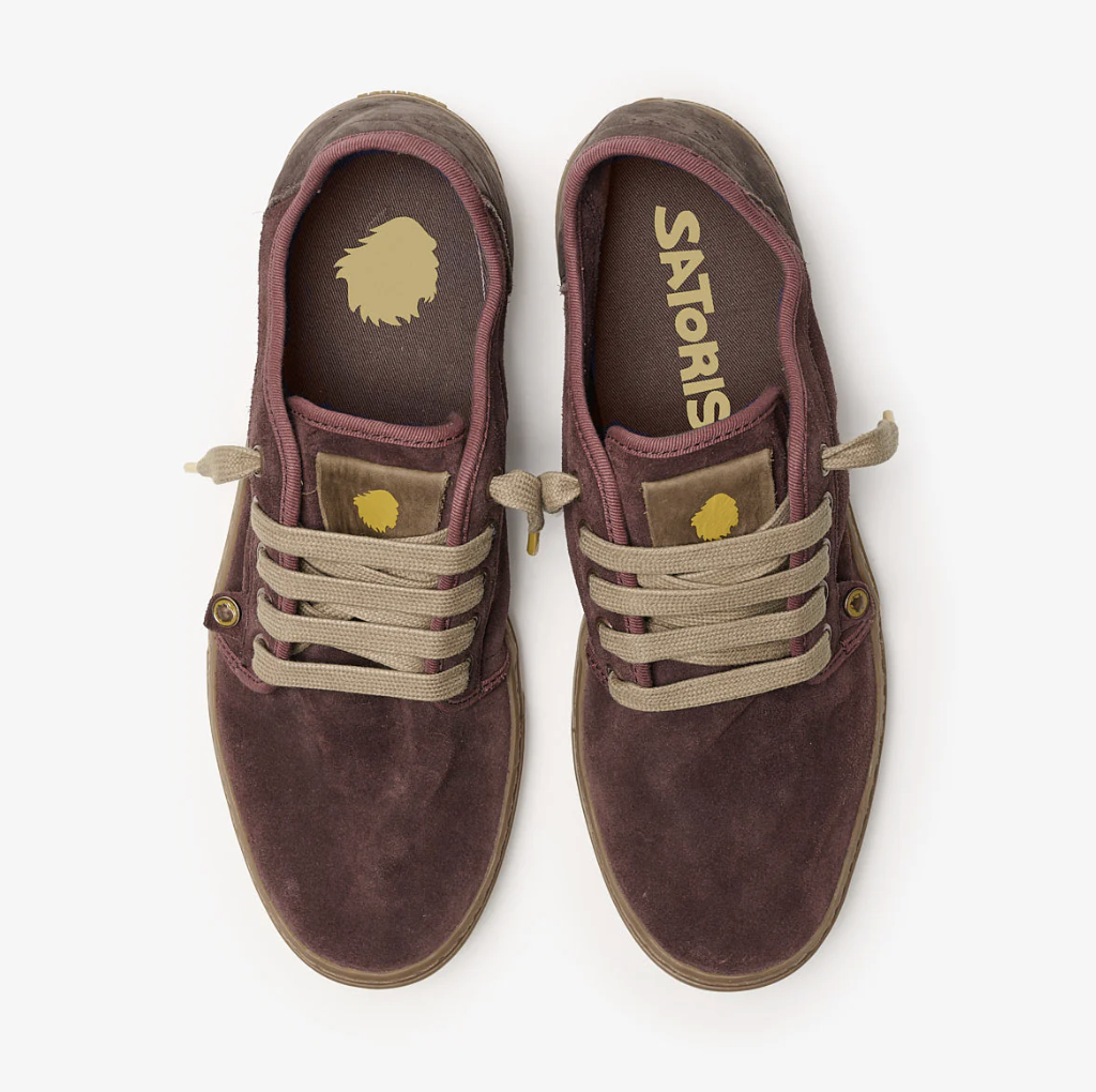 Zapatos Satorisan Heisei Suede - Garnet