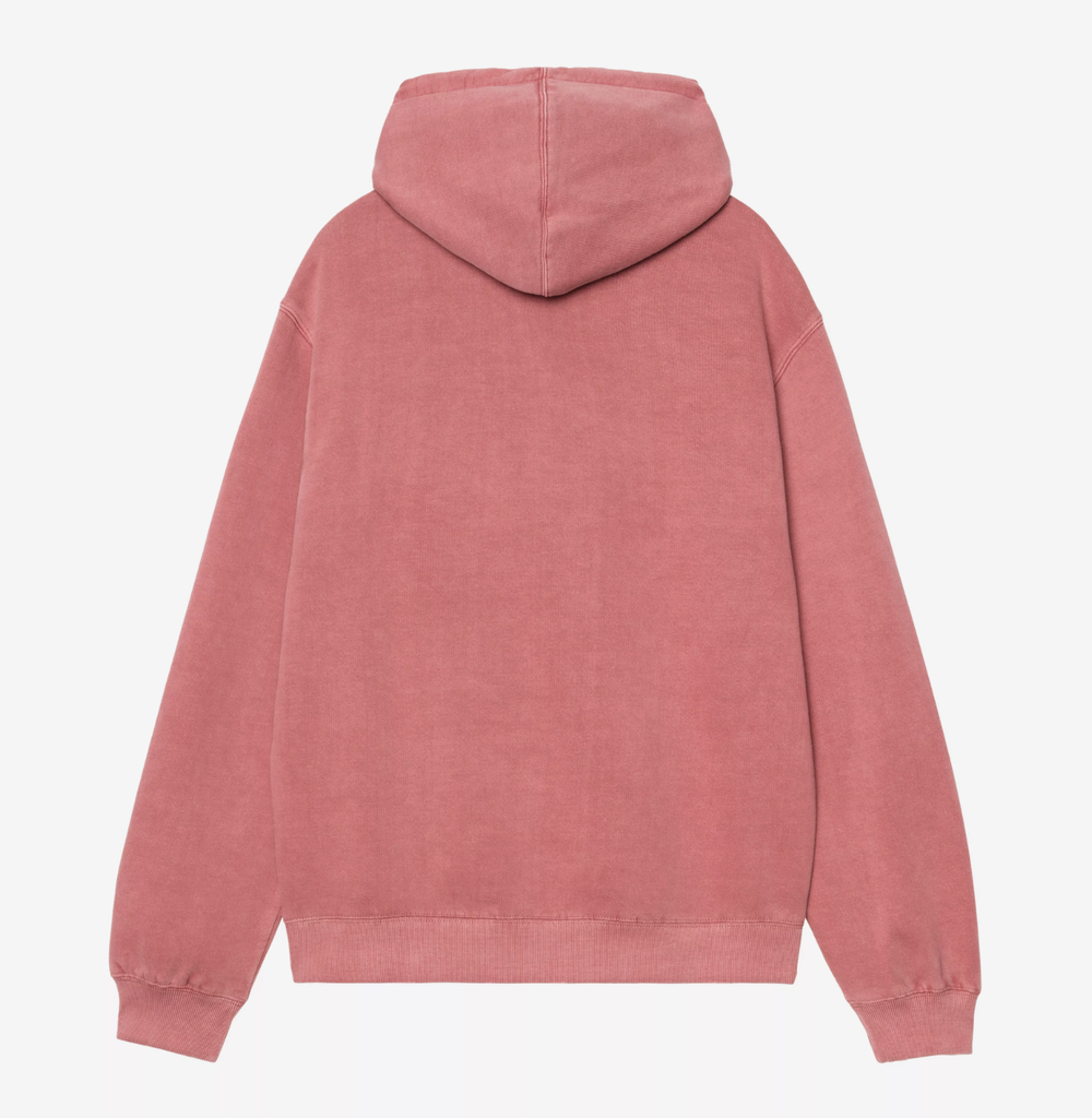Sudadera con Capucha Carhartt WIP Torion - Marsala (Grind washed)