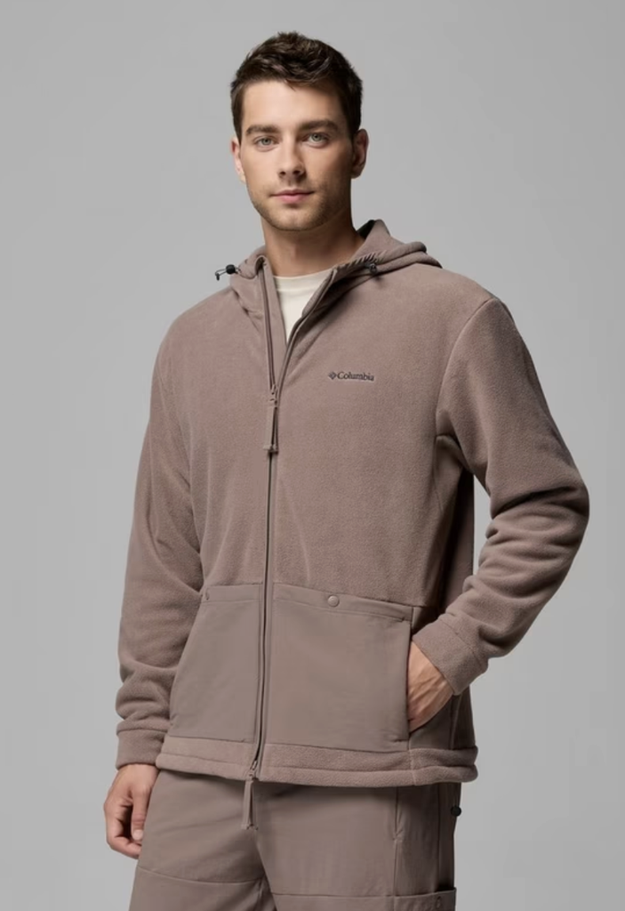 Chaqueta Columbia De Forro Polar Con Capucha Granite Point