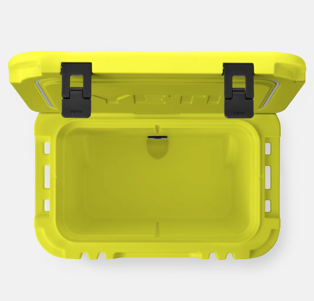Nevera Portátil con Ruedas Yeti Roadie 32 - Firefly Yellow