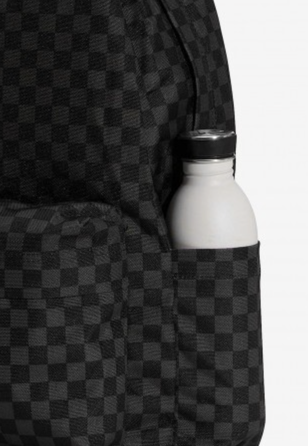 Mochila Vans  Old Skool Check - Negro/Gris