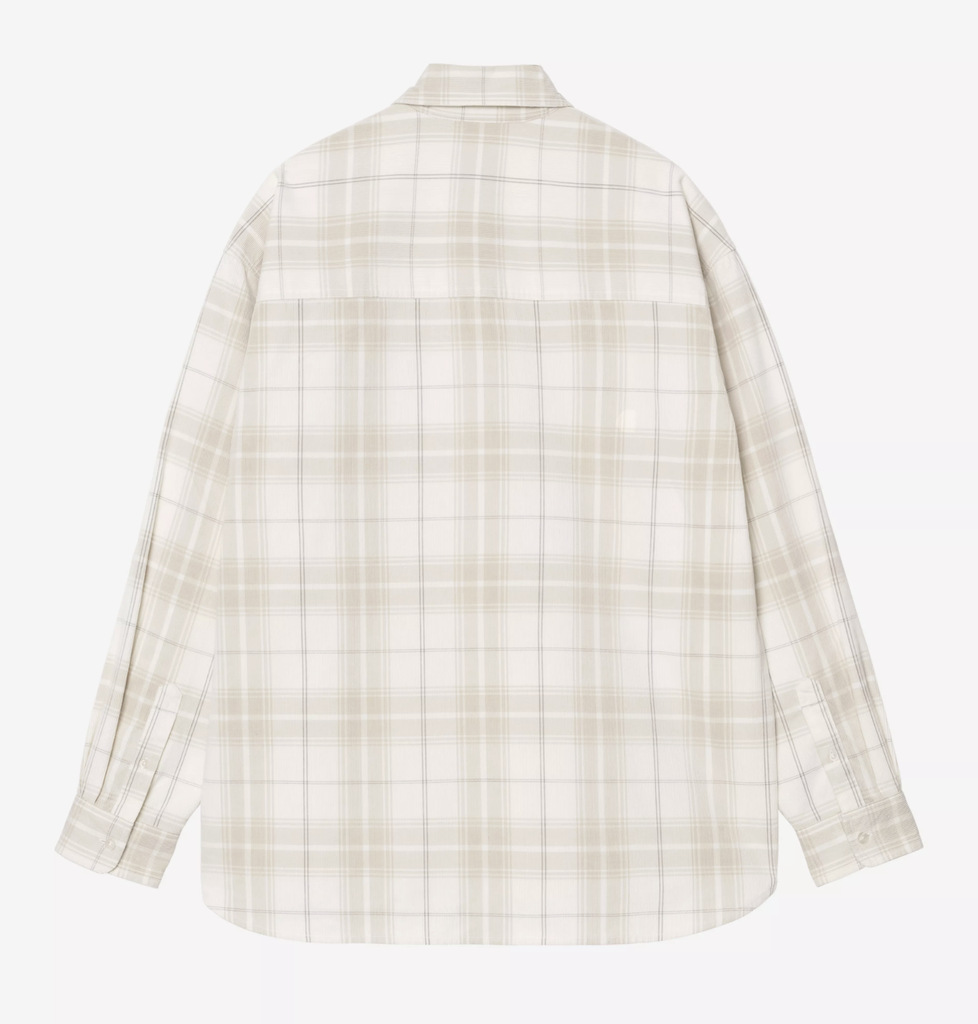 Camisa Carhartt WIP Wilber - Wilber Check/Natural