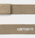 Cinturón Carhartt WIP C-Logo Belt Tonal - Leather/White