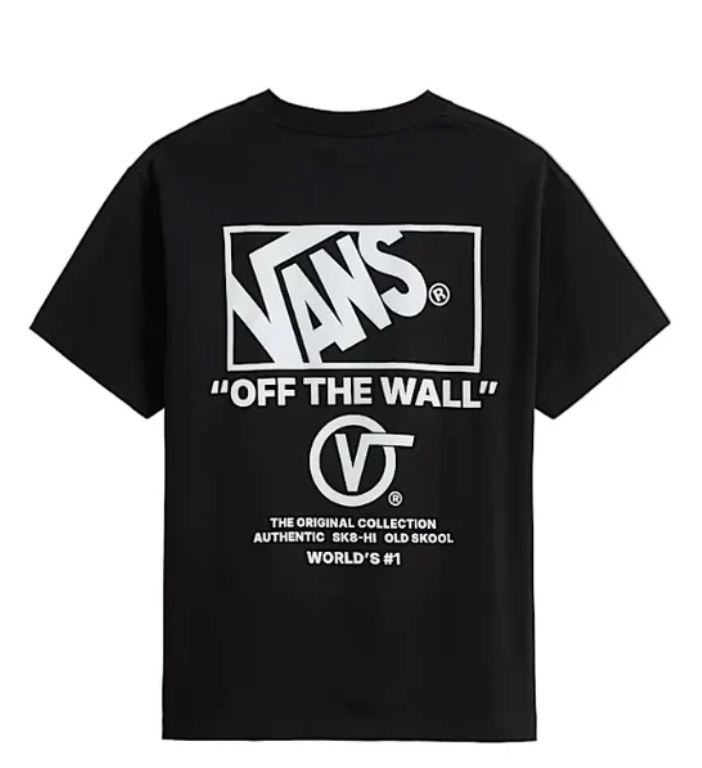 Camiseta Vans Stockpiles - Black