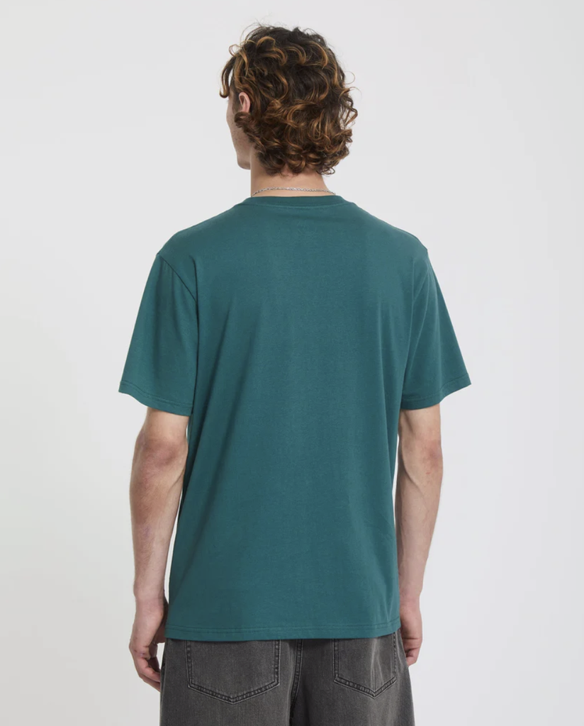 Camiseta Volcom Stone Blanks - Rifle Green