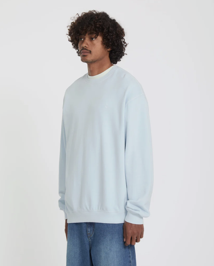 Sudadera Volcom Single Stone - Light Blue Acid