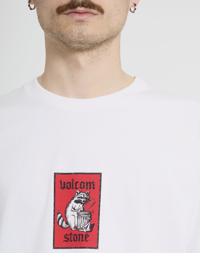 Camiseta Volcom Rockout - White