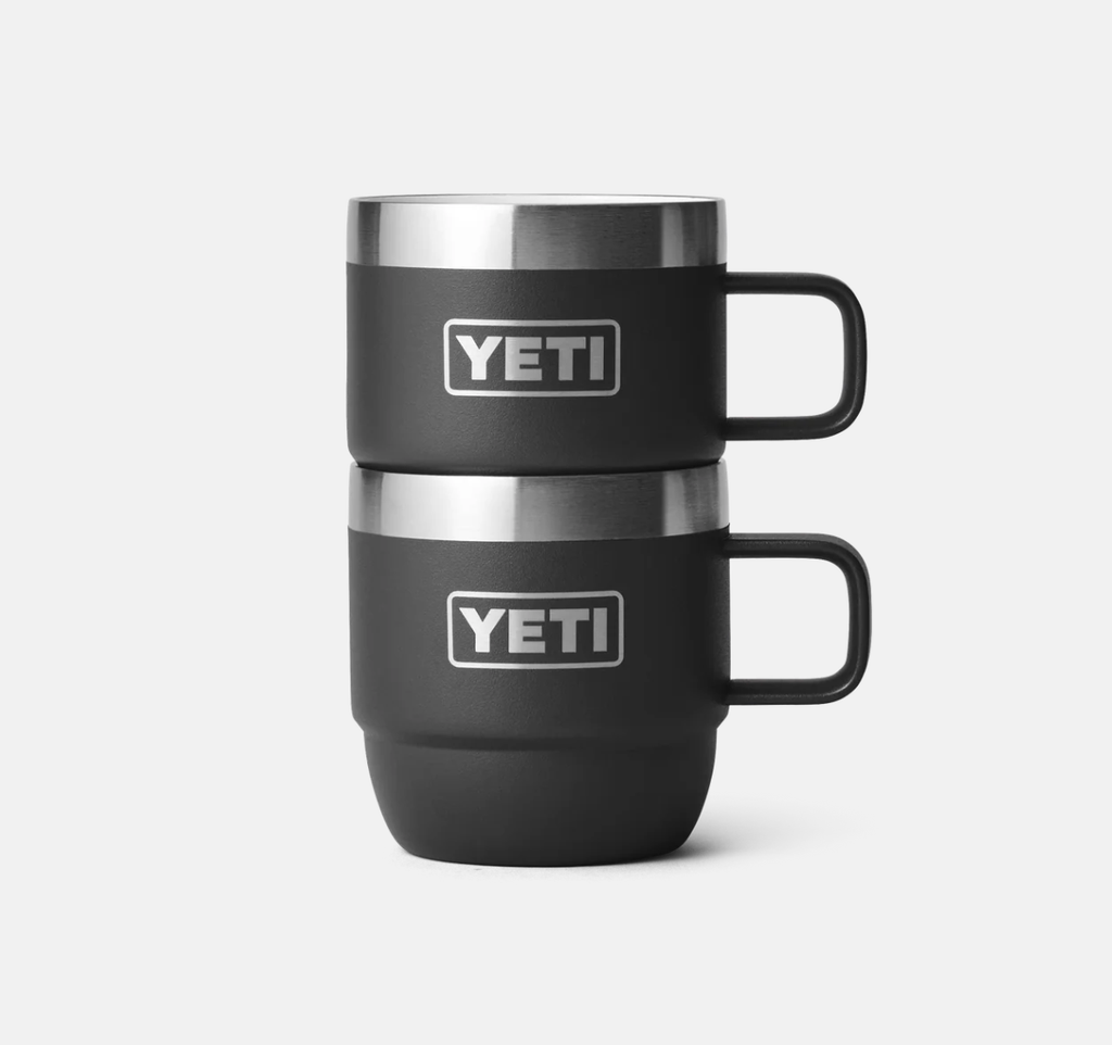 Tazas de Espresso Apilables Yeti Rambler 6 oz (177 ml) - Black
