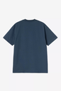 Camiseta Carhartt WIP University Script - Blue River/White