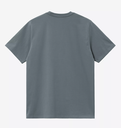 Camiseta Carhartt WIP Chase - Cozy Blue/Gold