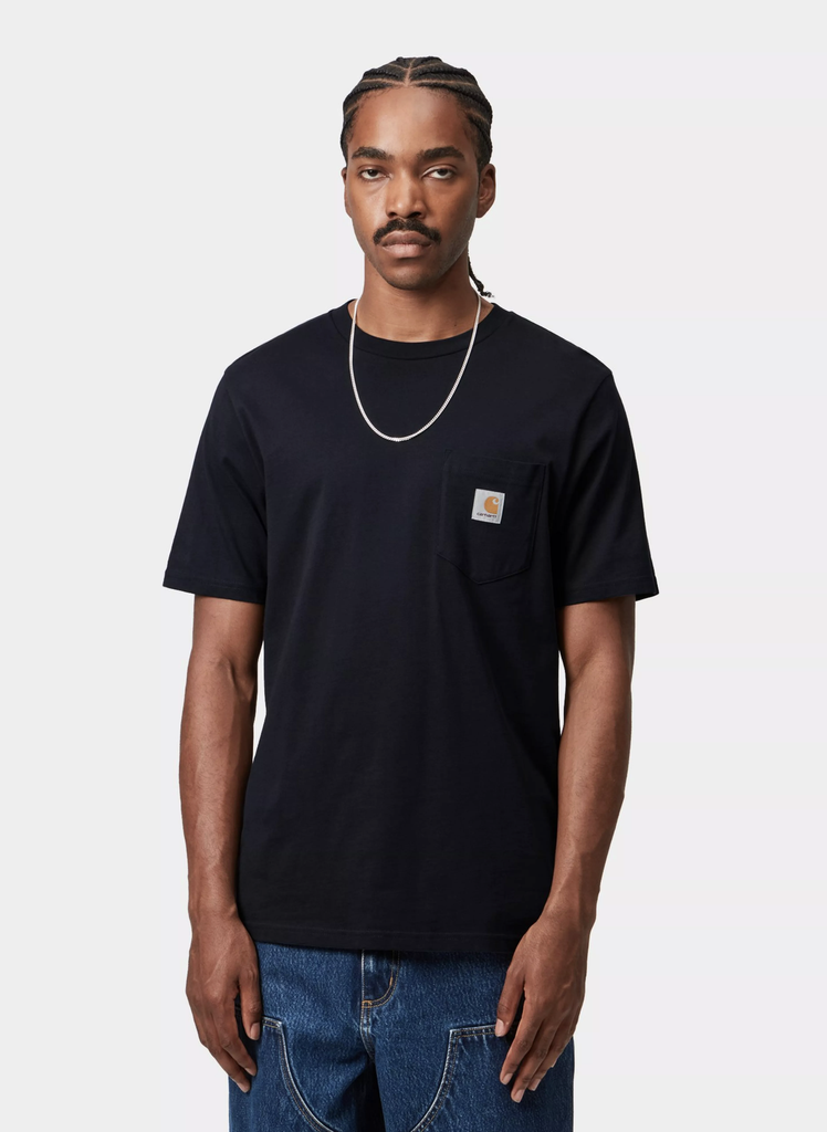 Camiseta Carhartt Wip Pocket - Dark Navy
