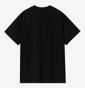 Camiseta Carhartt WIP Script Embroidery - Black/White