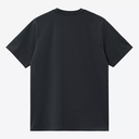 Camiseta Carhartt WIP Script - Deep Night/Gentle Green