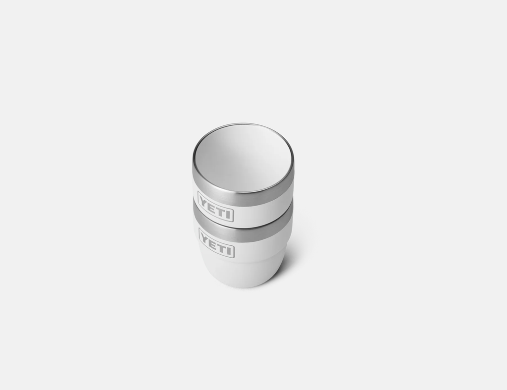 Vasos de Espresso Apilables Yeti Rambler 4 oz (118 ml) - White