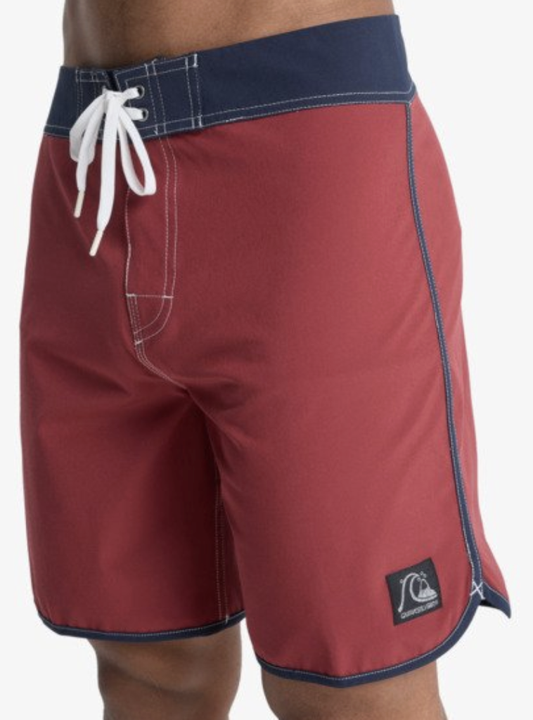 Bañador Quiksilver Original Scallop 18" - Burnt Russet (rqz0)