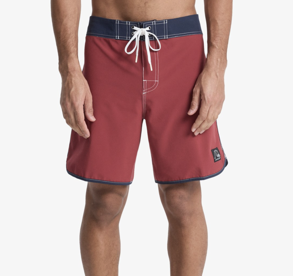 Bañador Quiksilver Original Scallop 18" - Burnt Russet (rqz0)